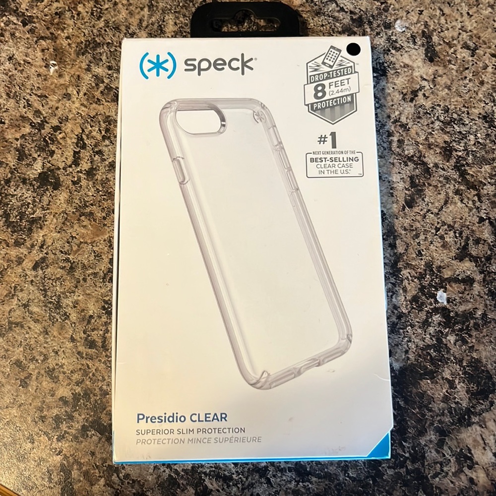 New in box clear iPhone case